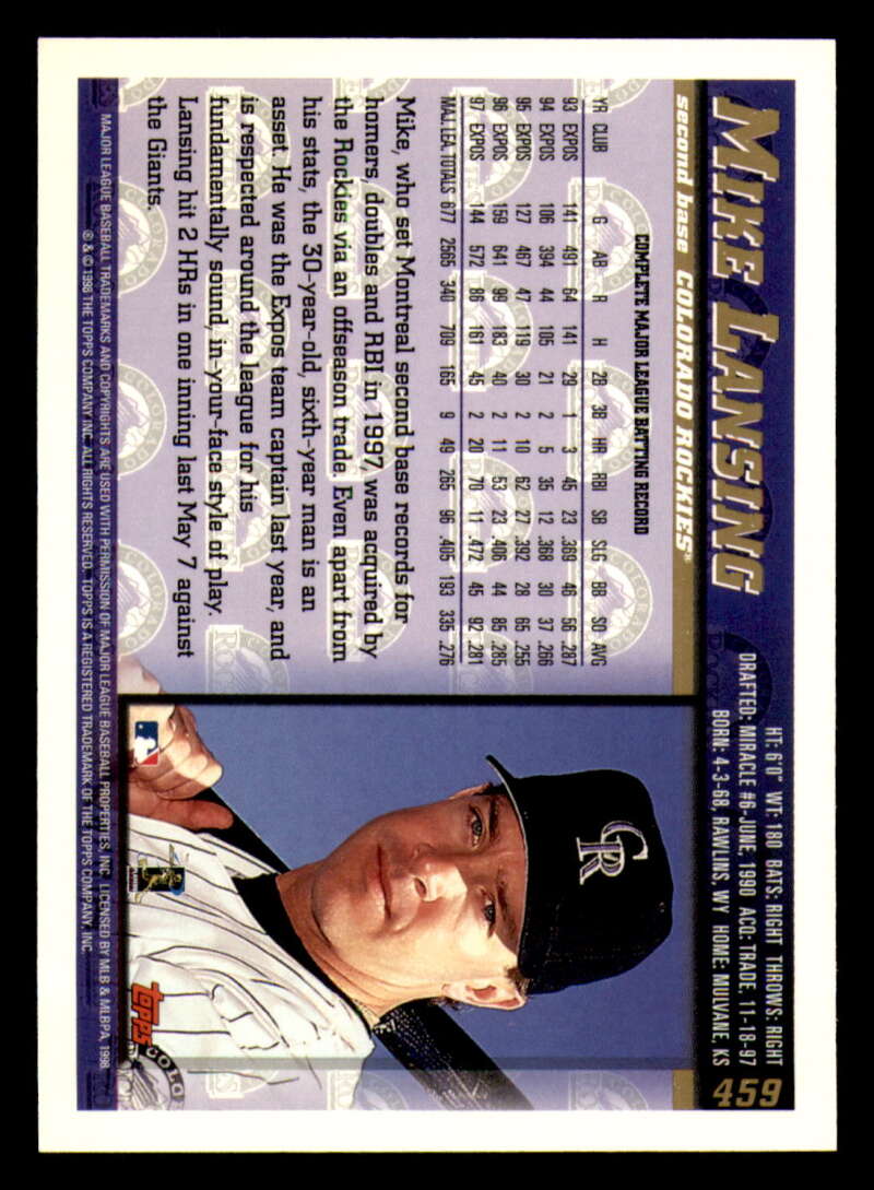 1998 Topps acuñado en paralelo de béisbol Cooperstown * * Set Break * 253-503 - Imagen 364 de 436