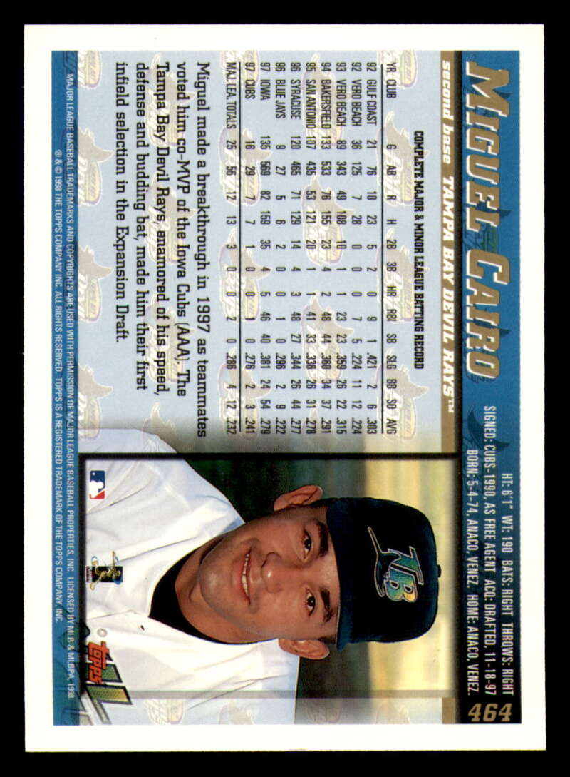 1998 Topps acuñado en paralelo de béisbol Cooperstown * * Set Break * 253-503 - Imagen 374 de 436