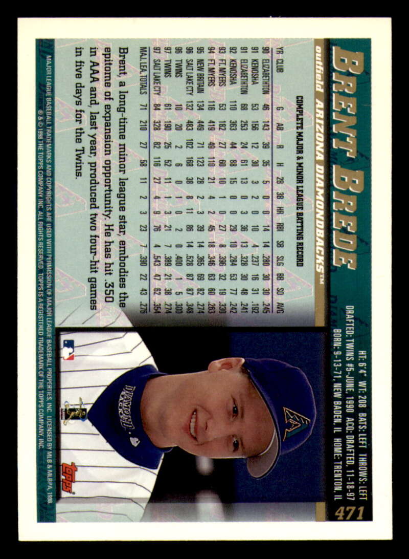 1998 Topps acuñado en paralelo de béisbol Cooperstown * * Set Break * 253-503 - Imagen 388 de 436