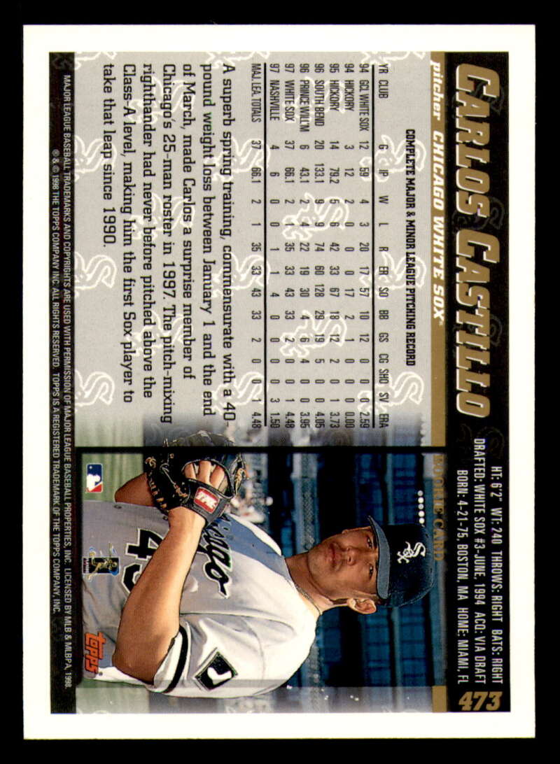 1998 Topps acuñado en paralelo de béisbol Cooperstown * * Set Break * 253-503 - Imagen 392 de 436