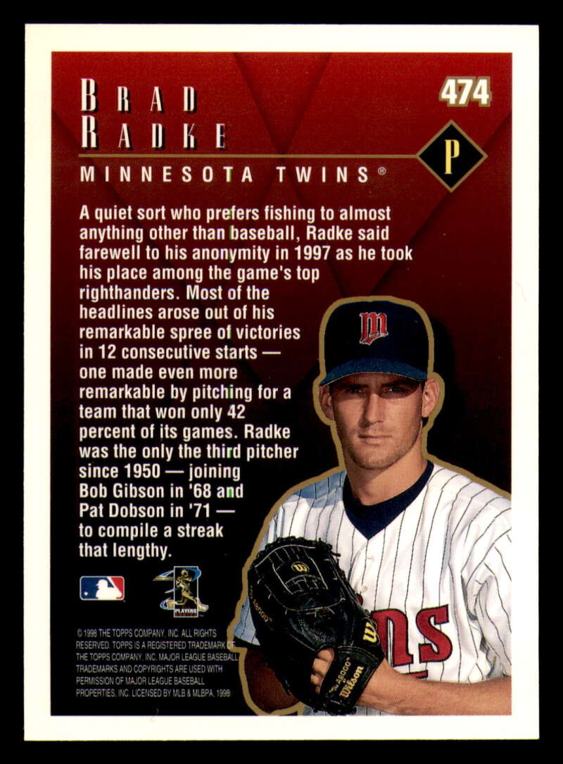 1998 Topps acuñado en paralelo de béisbol Cooperstown * * Set Break * 253-503 - Imagen 394 de 436