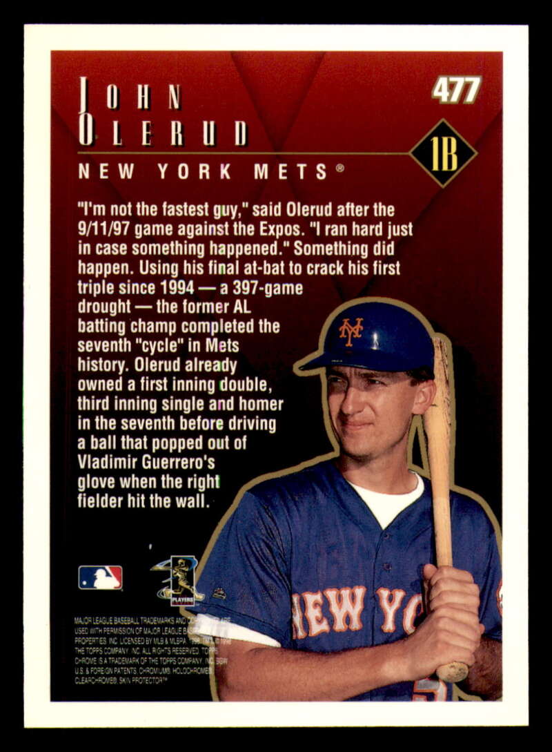 1998 Topps acuñado en paralelo de béisbol Cooperstown * * Set Break * 253-503 - Imagen 400 de 436