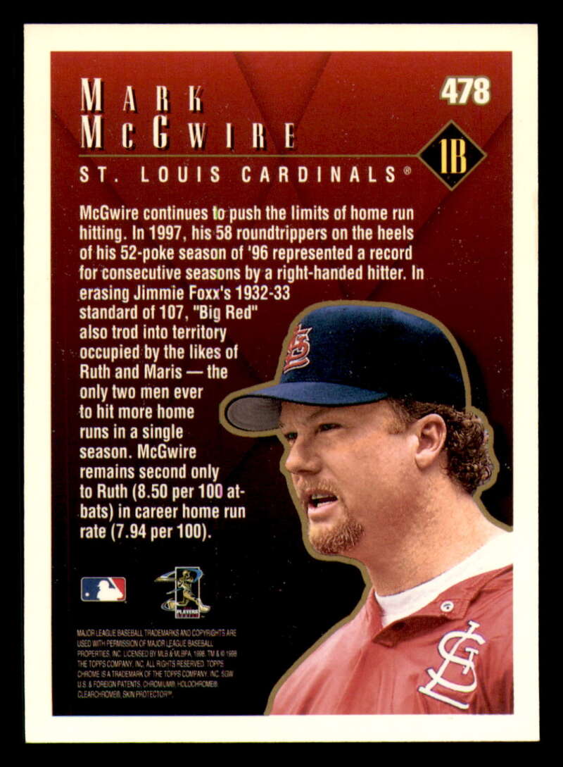 1998 Topps acuñado en paralelo de béisbol Cooperstown * * Set Break * 253-503 - Imagen 402 de 436