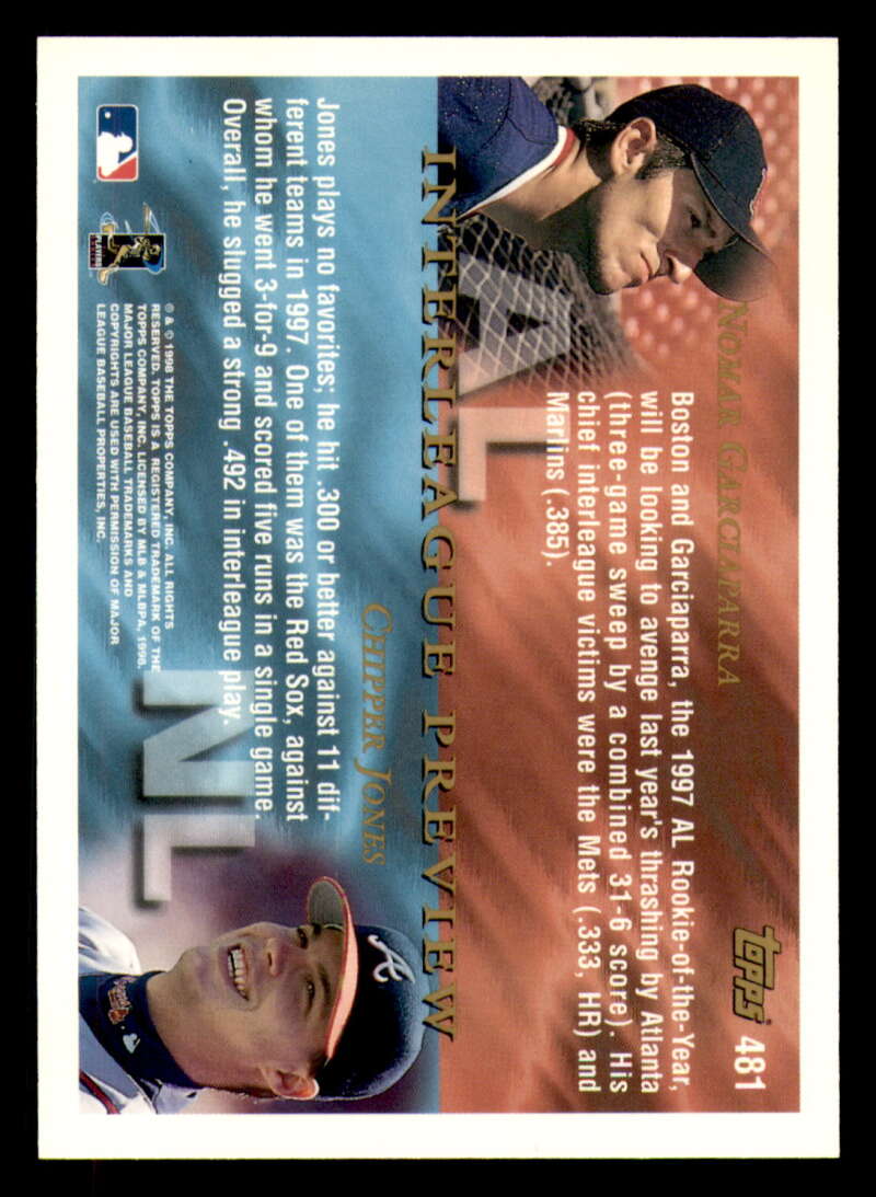 1998 Topps acuñado en paralelo de béisbol Cooperstown * * Set Break * 253-503 - Imagen 406 de 436