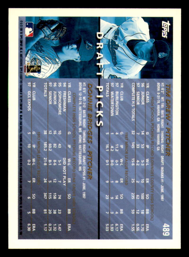 1998 Topps acuñado en paralelo de béisbol Cooperstown * * Set Break * 253-503 - Imagen 416 de 436