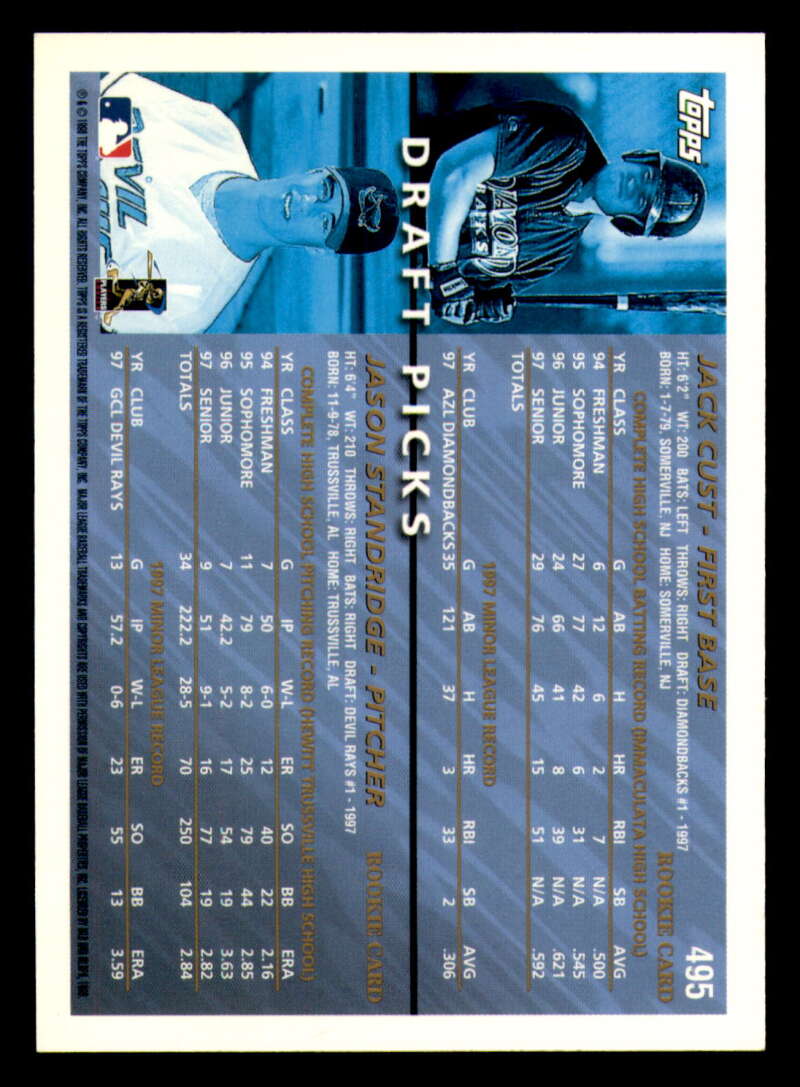 1998 Topps acuñado en paralelo de béisbol Cooperstown * * Set Break * 253-503 - Imagen 424 de 436