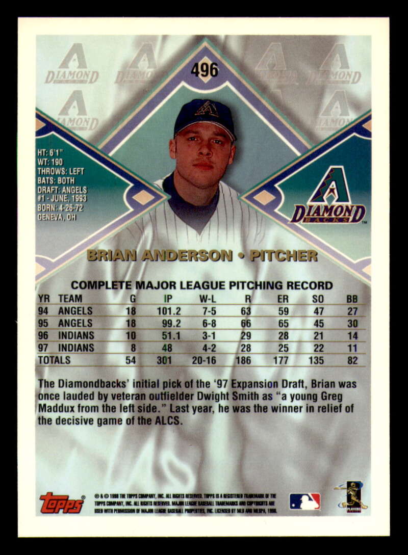 1998 Topps acuñado en paralelo de béisbol Cooperstown * * Set Break * 253-503 - Imagen 426 de 436