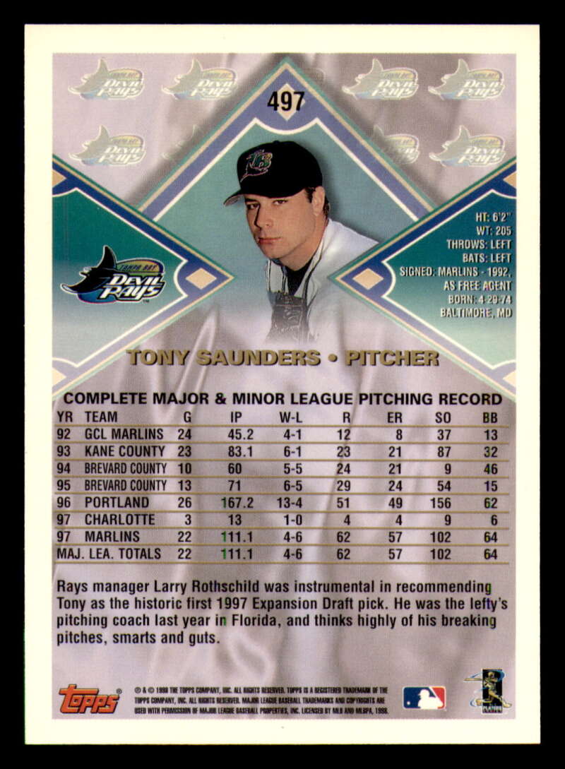 1998 Topps acuñado en paralelo de béisbol Cooperstown * * Set Break * 253-503 - Imagen 428 de 436