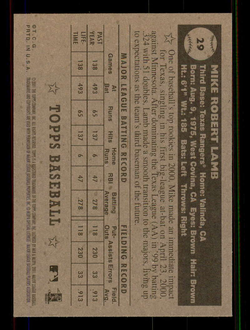 2001 Topps Heritage (Black/Red Back) SP/Short Print Variations #1-80 (You Pick) - Picture 56 of 316