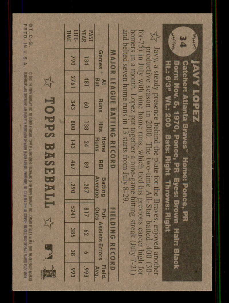 2001 Topps Heritage (Black/Red Back) SP/Short Print Variations #1-80 (You Pick) - Picture 66 of 316