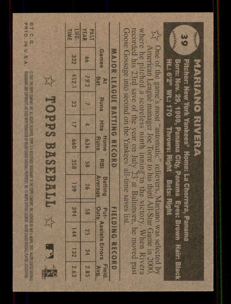 2001 Topps Heritage (Black/Red Back) SP/Short Print Variations #1-80 (You Pick) - Picture 76 of 316