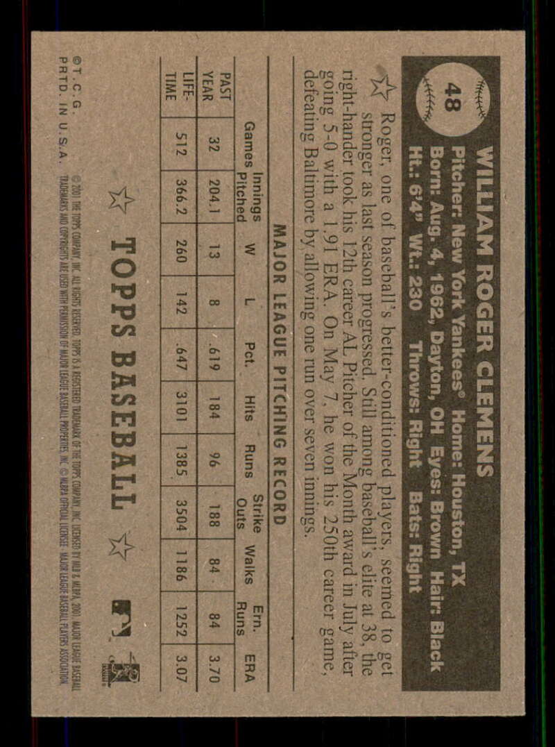 2001 Topps Heritage (Black/Red Back) SP/Short Print Variations #1-80 (You Pick) - Picture 94 of 316