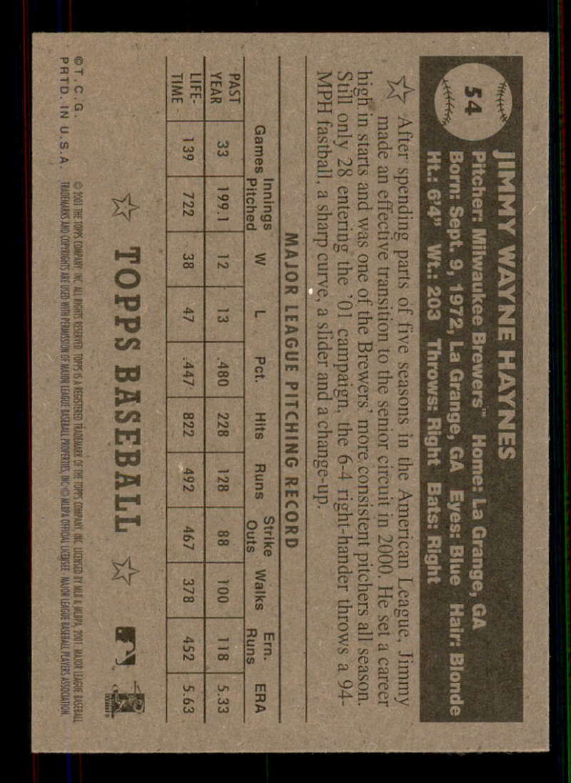 2001 Topps Heritage (Black/Red Back) SP/Short Print Variations #1-80 (You Pick) - Picture 104 of 316