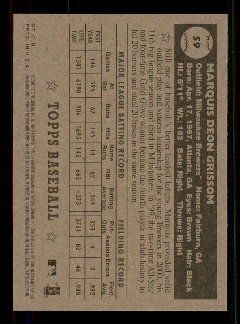 2001 Topps Heritage (Black/Red Back) SP/Short Print Variations #1-80 (You Pick) - Picture 114 of 316