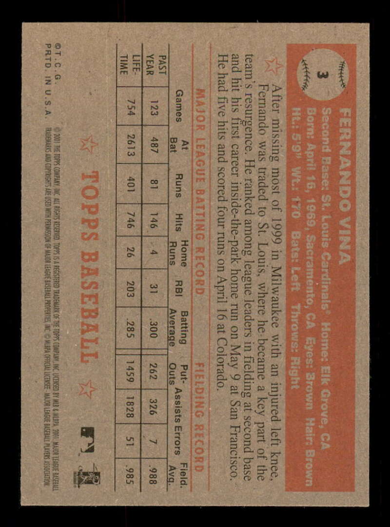 2001 Topps Heritage (Black/Red Back) SP/Short Print Variations #1-80 (You Pick) - Picture 162 of 316