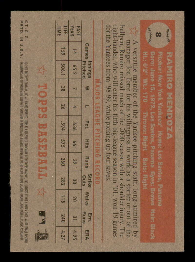 2001 Topps Heritage (Black/Red Back) SP/Short Print Variations #1-80 (You Pick) - Picture 172 of 316