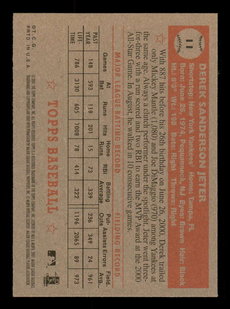 2001 Topps Heritage (Black/Red Back) SP/Short Print Variations #1-80 (You Pick) - Picture 178 of 316