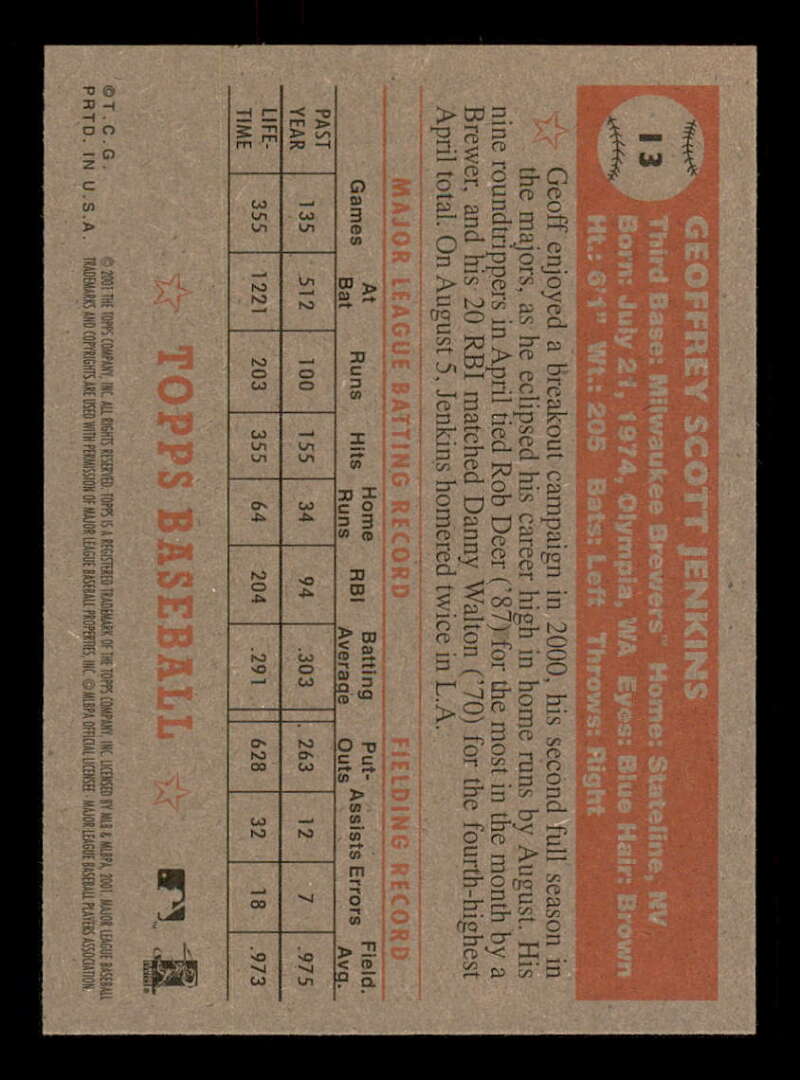 2001 Topps Heritage (Black/Red Back) SP/Short Print Variations #1-80 (You Pick) - Picture 182 of 316