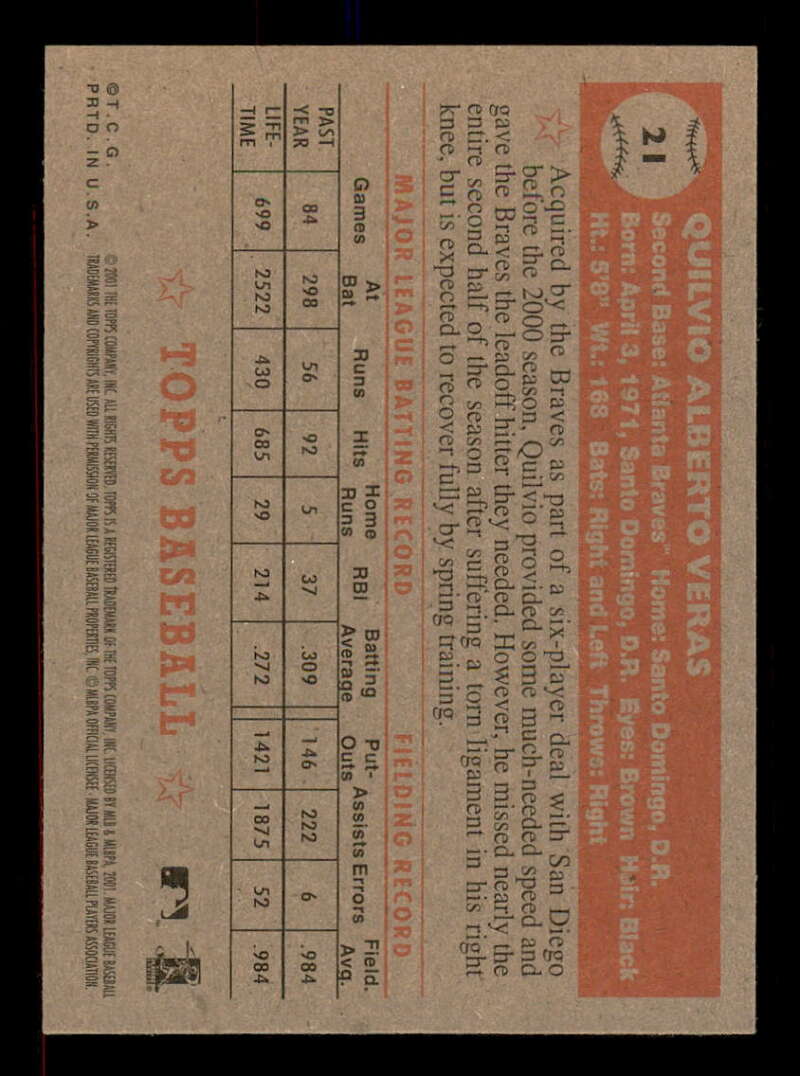 2001 Topps Heritage (Black/Red Back) SP/Short Print Variations #1-80 (You Pick) - Picture 198 of 316