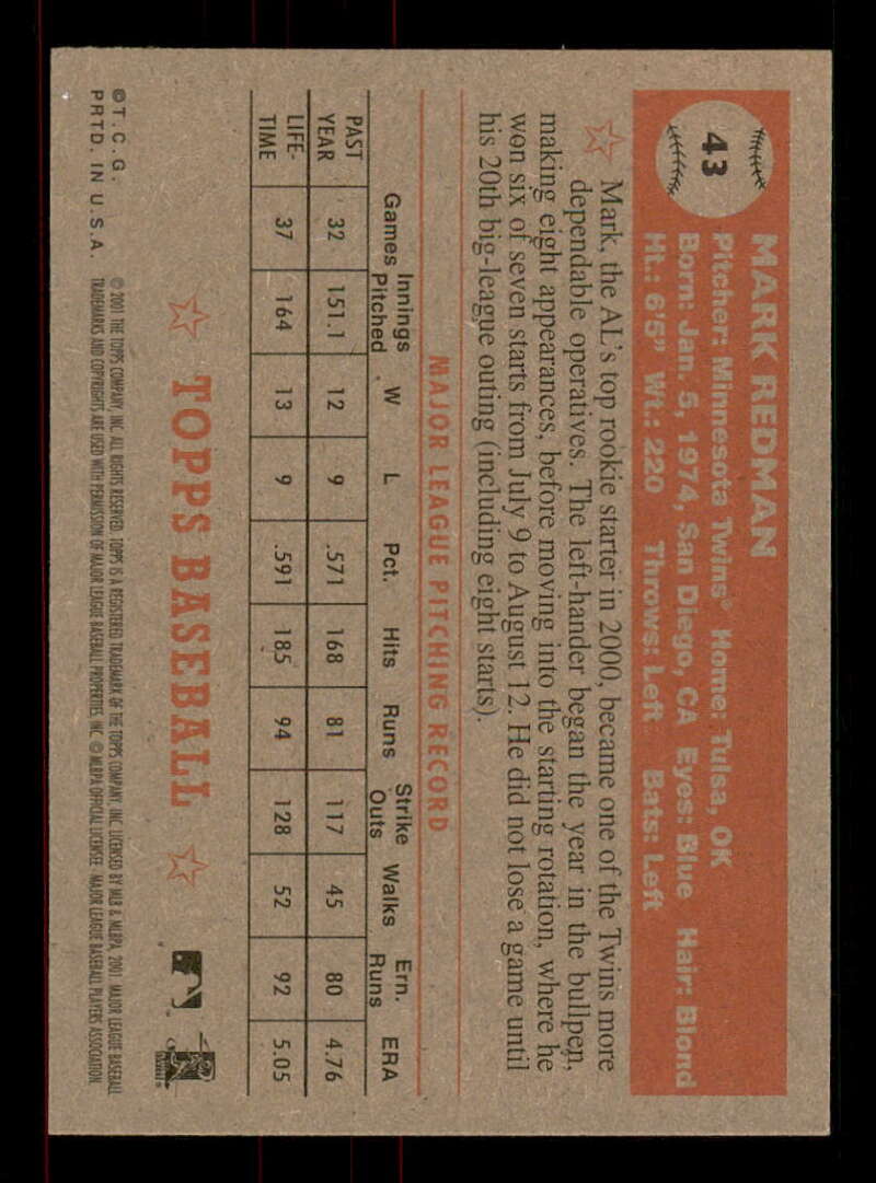 2001 Topps Heritage (Black/Red Back) SP/Short Print Variations #1-80 (You Pick) - Picture 242 of 316