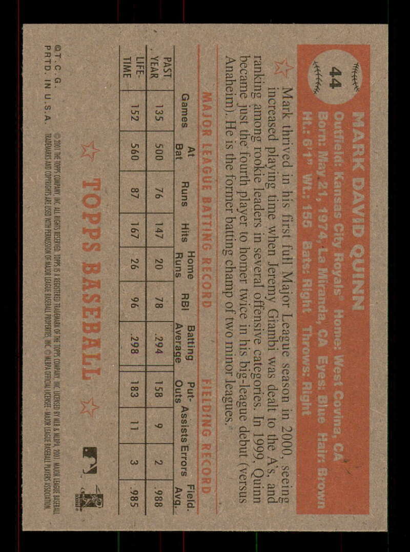 2001 Topps Heritage (Black/Red Back) SP/Short Print Variations #1-80 (You Pick) - Picture 244 of 316