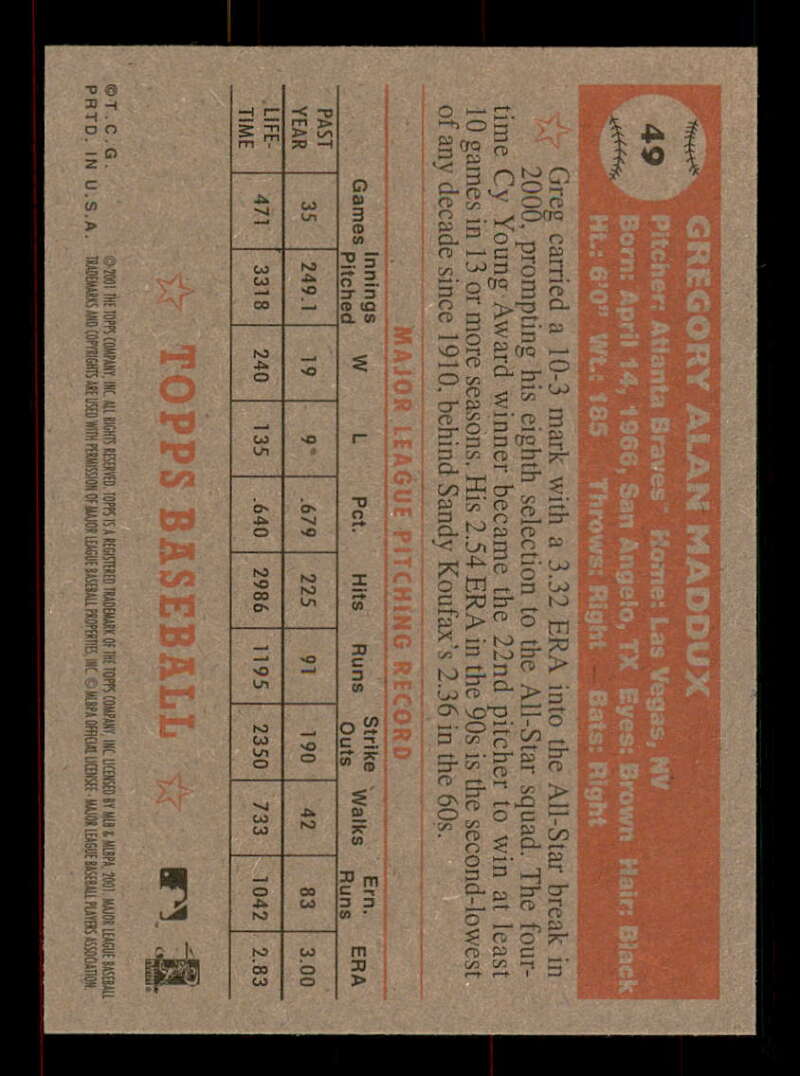 2001 Topps Heritage (Black/Red Back) SP/Short Print Variations #1-80 (You Pick) - Picture 254 of 316