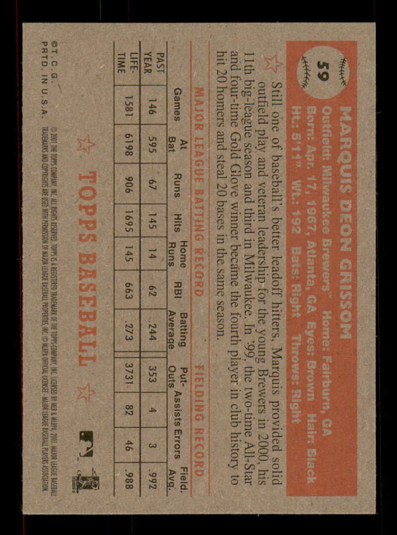 2001 Topps Heritage (Black/Red Back) SP/Short Print Variations #1-80 (You Pick) - Picture 274 of 316