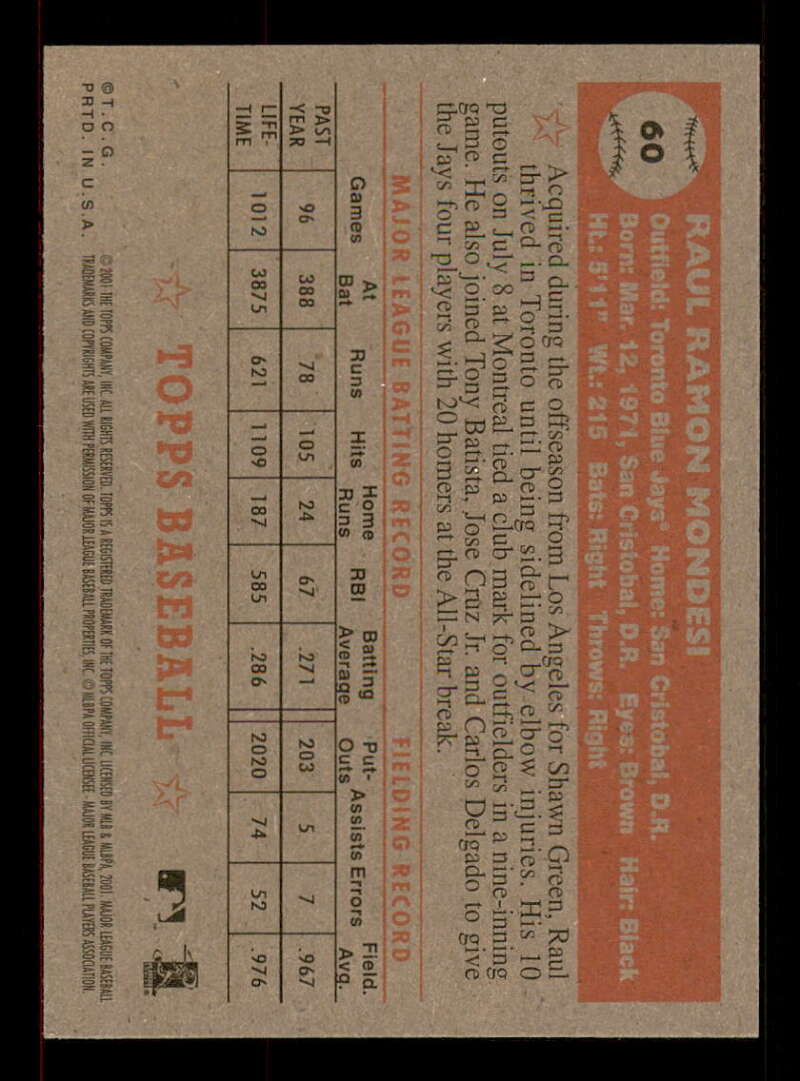 2001 Topps Heritage (Black/Red Back) SP/Short Print Variations #1-80 (You Pick) - Picture 276 of 316