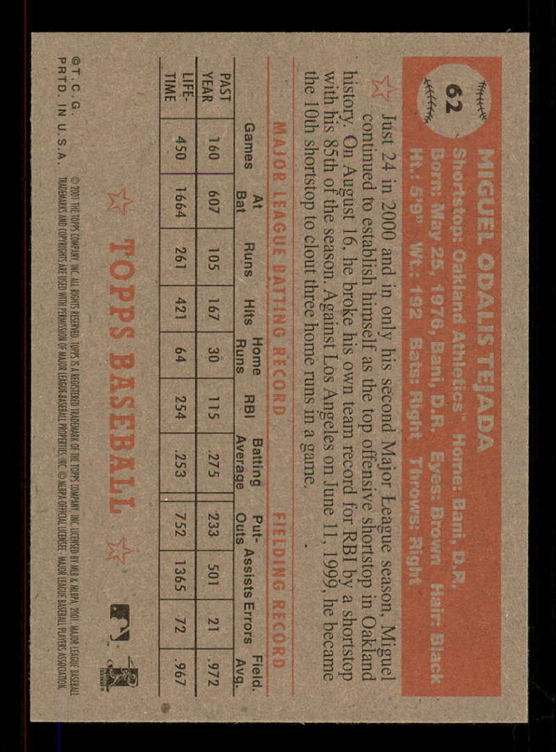 2001 Topps Heritage (Black/Red Back) SP/Short Print Variations #1-80 (You Pick) - Picture 280 of 316