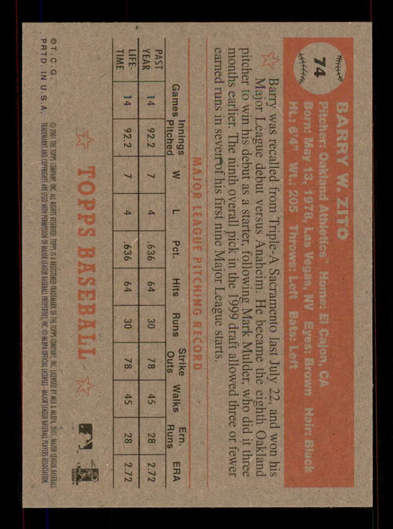 2001 Topps Heritage (Black/Red Back) SP/Short Print Variations #1-80 (You Pick) - Picture 304 of 316