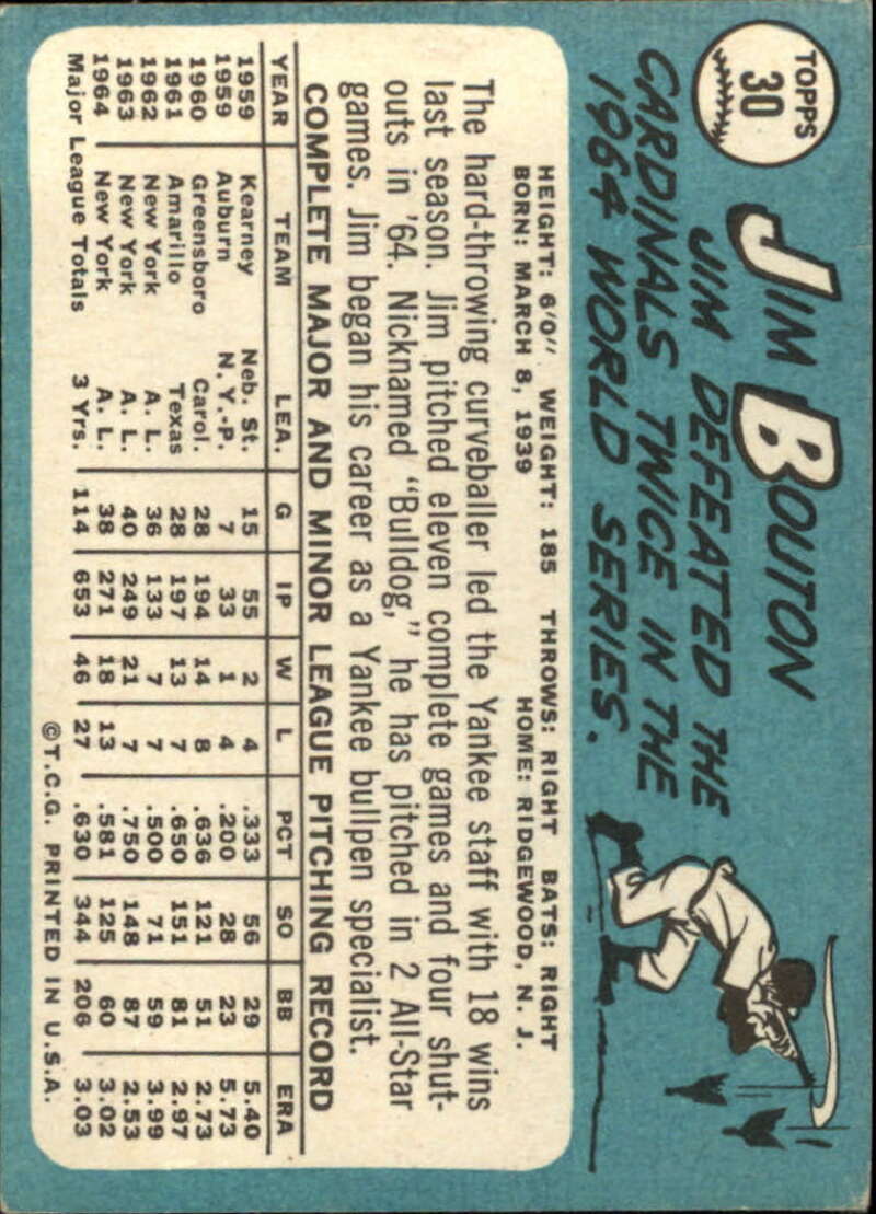 Pick Your Cards 1965 Topps MLB Baseball Set Break #1 Singles (#1-251) See Scans - Picture 45 of 459