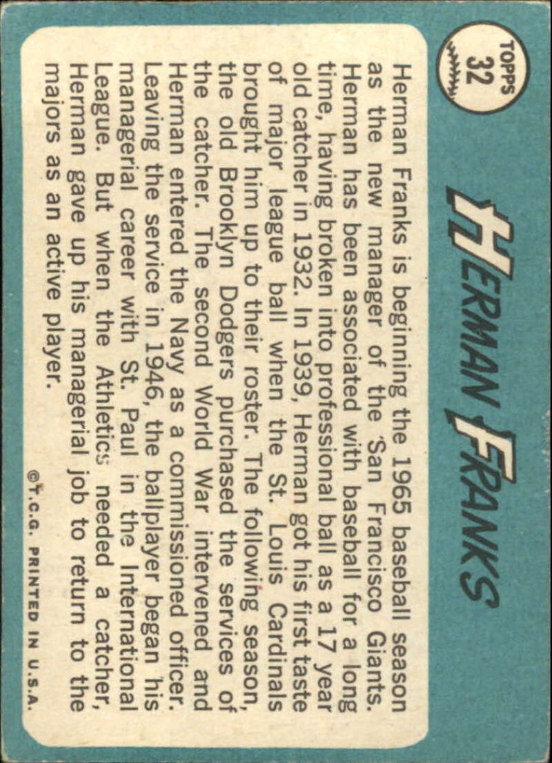 Pick Your Cards 1965 Topps MLB Baseball Set Break #1 Singles (#1-251) See Scans - Picture 49 of 459