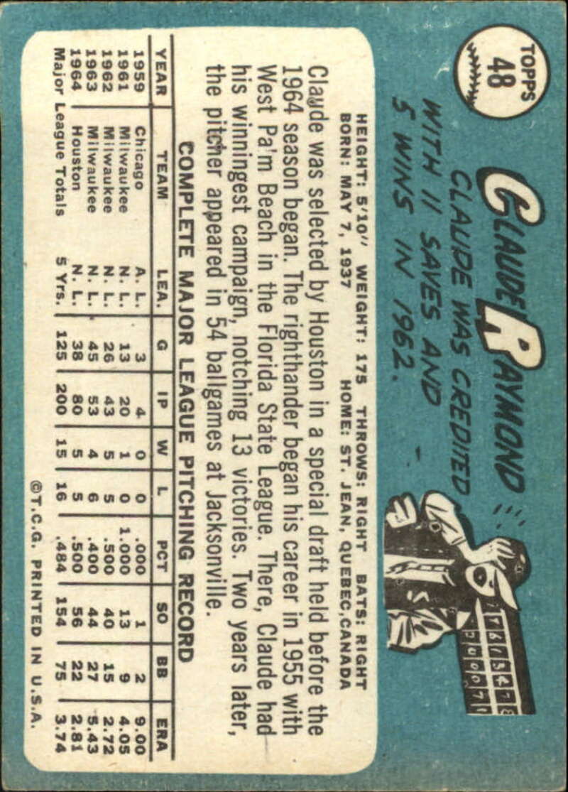 Pick Your Cards 1965 Topps MLB Baseball Set Break #1 Singles (#1-251) See Scans - Picture 81 of 459