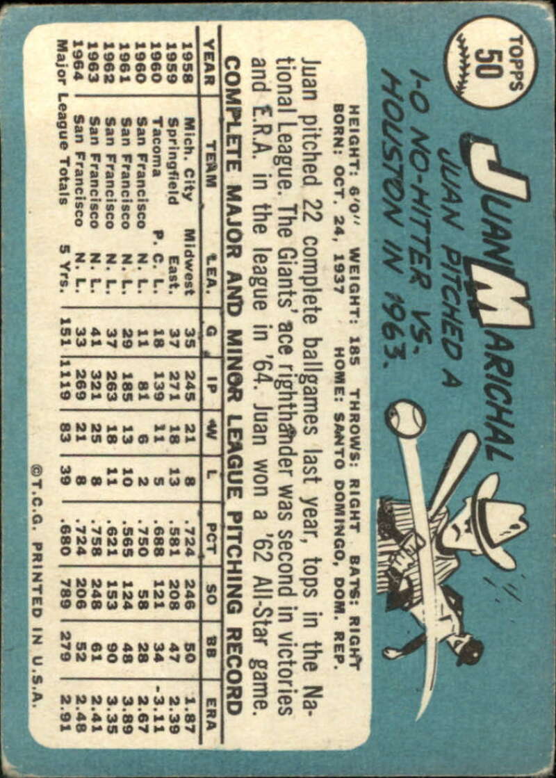 Pick Your Cards 1965 Topps MLB Baseball Set Break #1 Singles (#1-251) See Scans - Picture 85 of 459