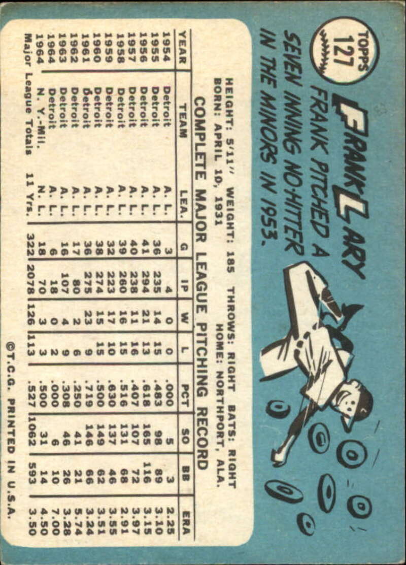 Pick Your Cards 1965 Topps MLB Baseball Set Break #1 Singles (#1-251) See Scans - Picture 229 of 459