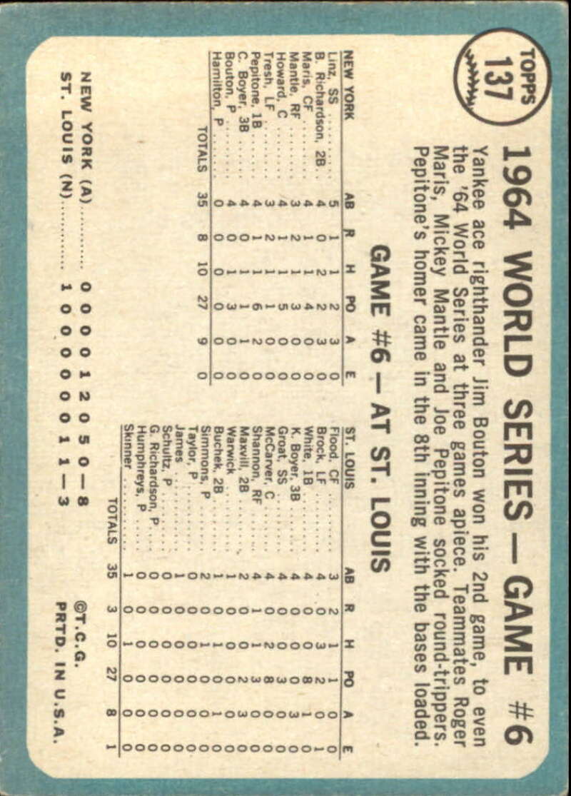 Pick Your Cards 1965 Topps MLB Baseball Set Break #1 Singles (#1-251) See Scans - Picture 249 of 459