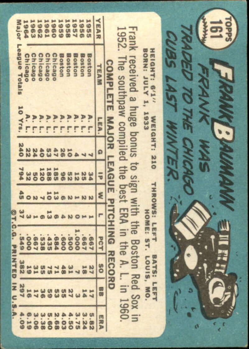 Pick Your Cards 1965 Topps MLB Baseball Set Break #1 Singles (#1-251) See Scans - Picture 287 of 459