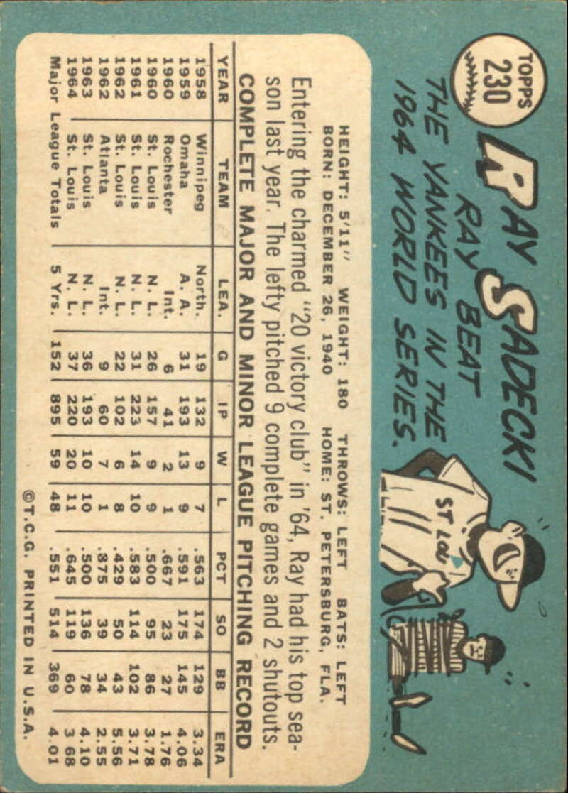 Pick Your Cards 1965 Topps MLB Baseball Set Break #1 Singles (#1-251) See Scans - Picture 421 of 459