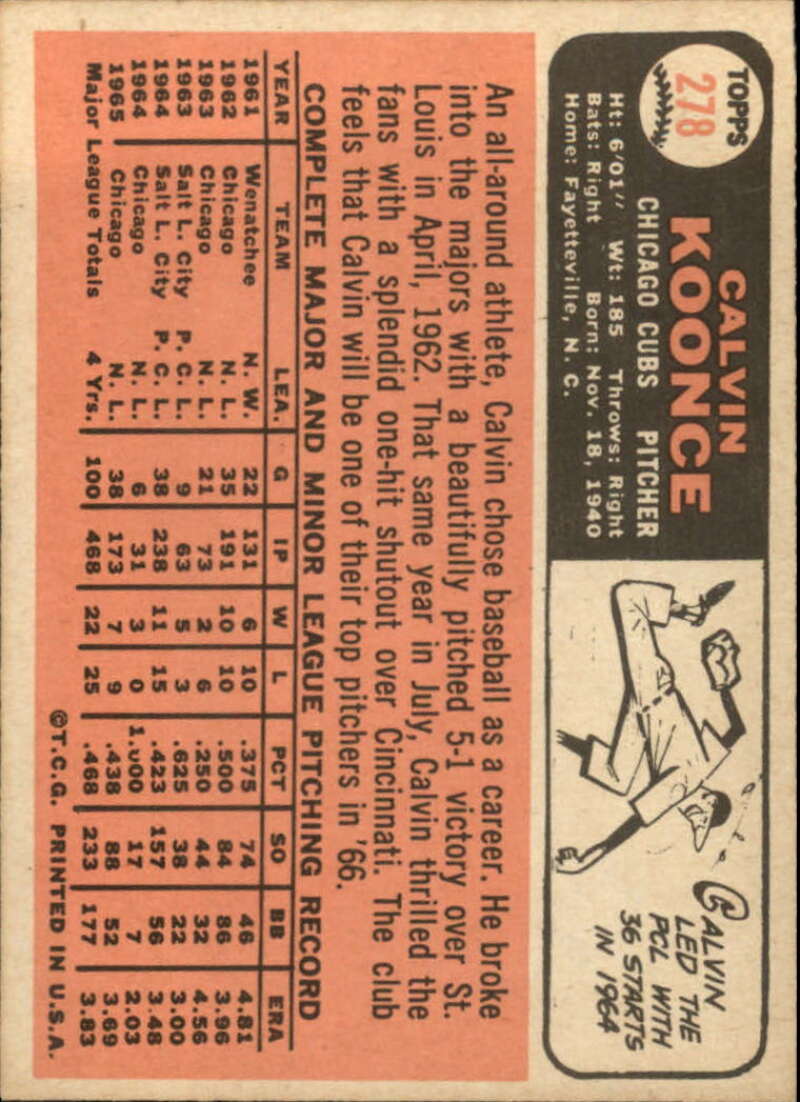 Pick Your Cards 1966 Topps Baseball Singles Set Break 1 (#266-516) - Picture 25 of 447