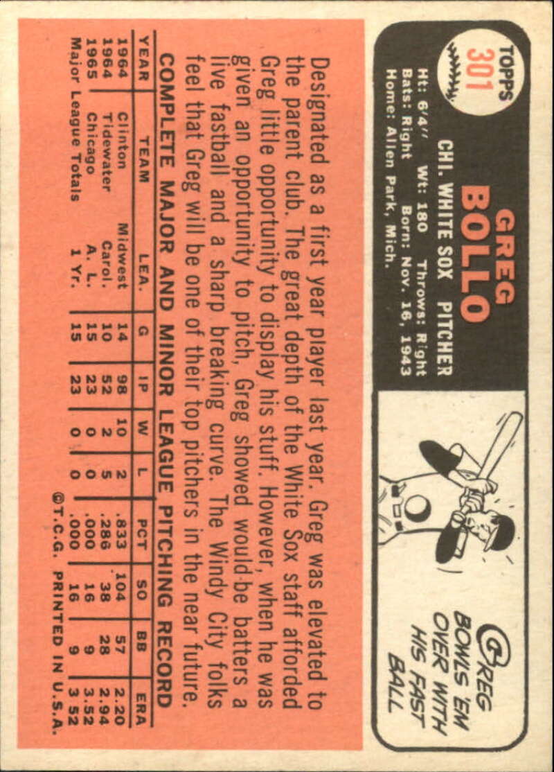 Pick Your Cards 1966 Topps Baseball Singles Set Break 1 (#266-516) - Picture 65 of 447