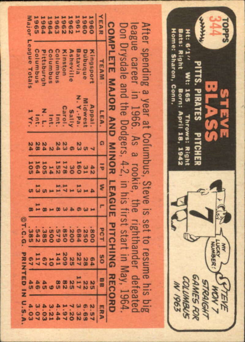 Pick Your Cards 1966 Topps Baseball Singles Set Break 1 (#266-516) - Picture 137 of 447