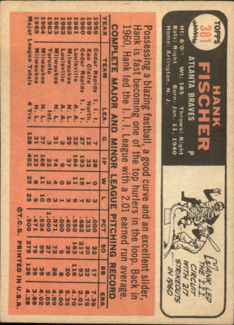 Pick Your Cards 1966 Topps Baseball Singles Set Break 1 (#266-516) - Picture 201 of 447