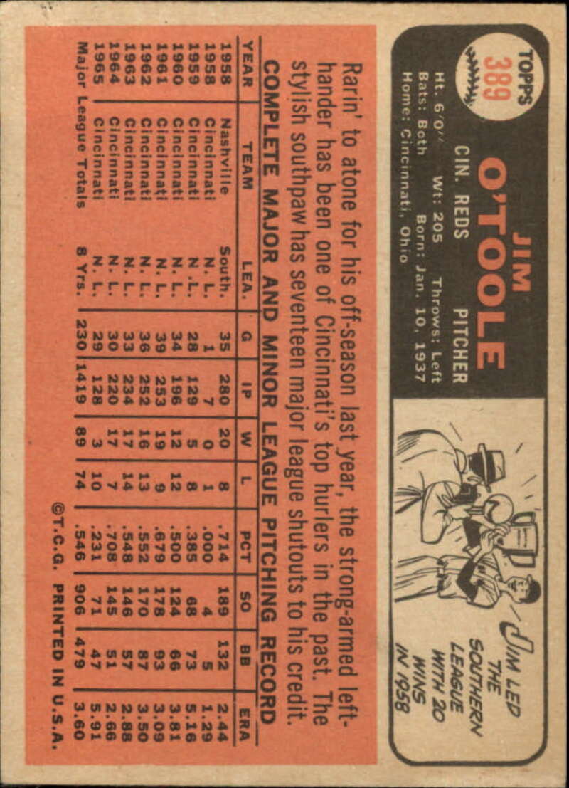 Pick Your Cards 1966 Topps Baseball Singles Set Break 1 (#266-516) - Picture 217 of 447