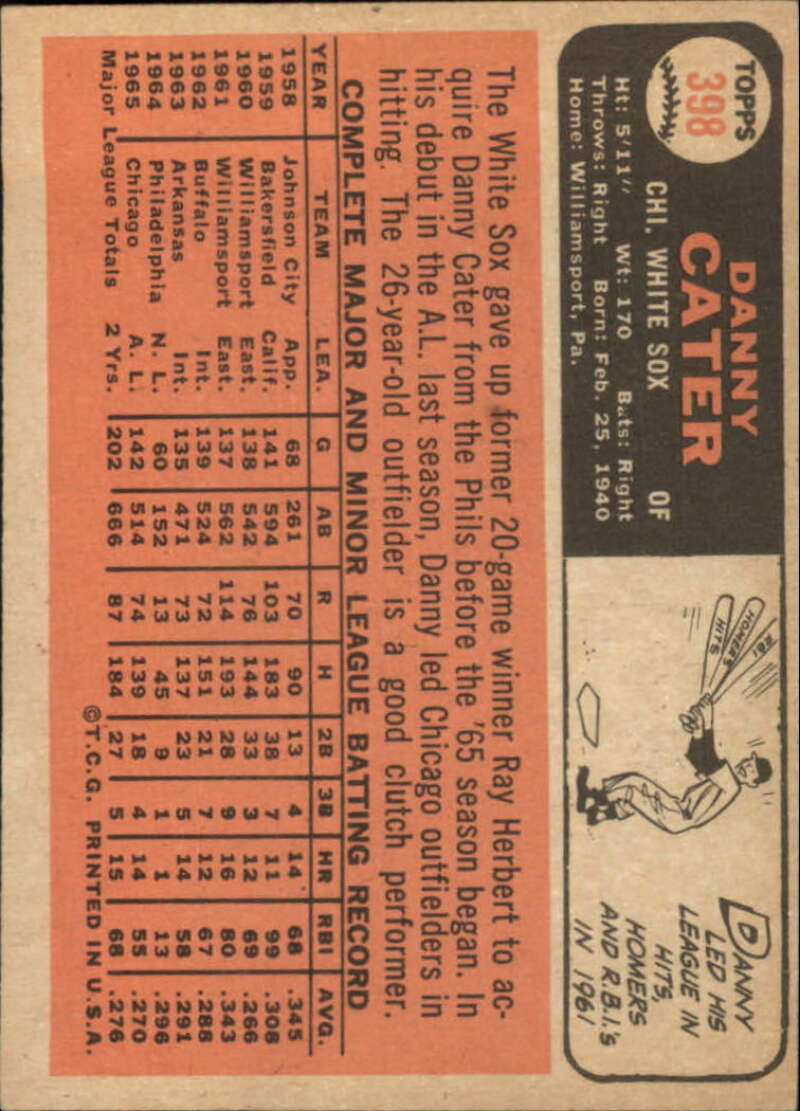 Pick Your Cards 1966 Topps Baseball Singles Set Break 1 (#266-516) - Picture 233 of 447