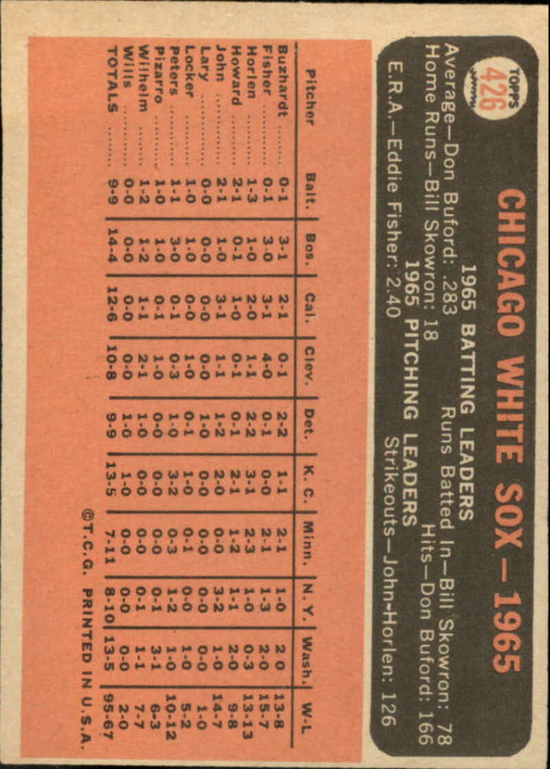 Pick Your Cards 1966 Topps Baseball Singles Set Break 1 (#266-516) - Picture 285 of 447