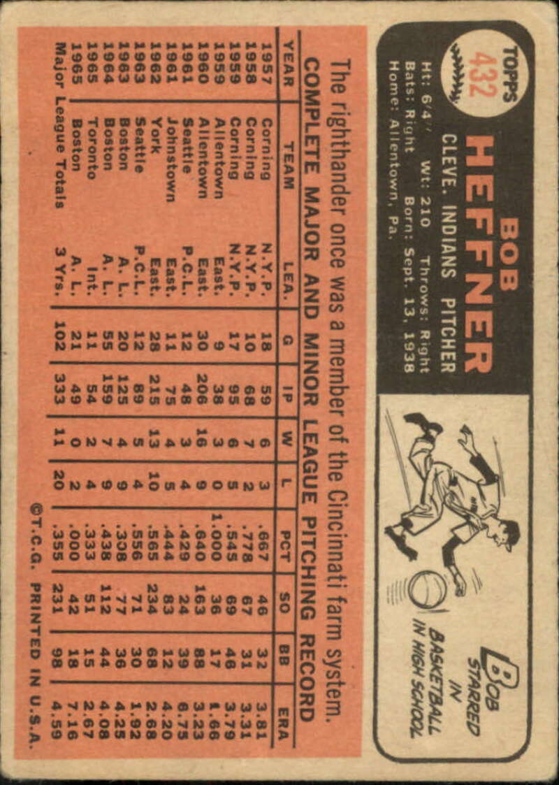 Pick Your Cards 1966 Topps Baseball Singles Set Break 1 (#266-516) - Picture 295 of 447