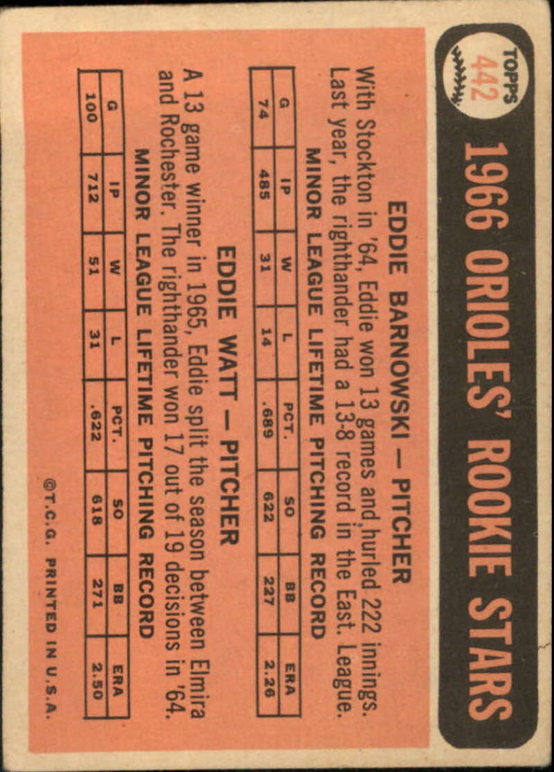 Pick Your Cards 1966 Topps Baseball Singles Set Break 1 (#266-516) - Picture 315 of 447