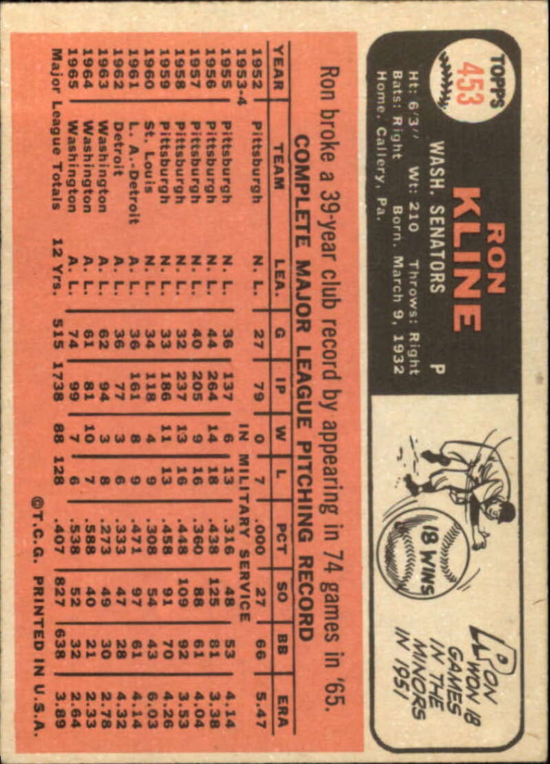 Pick Your Cards 1966 Topps Baseball Singles Set Break 1 (#266-516) - Picture 337 of 447