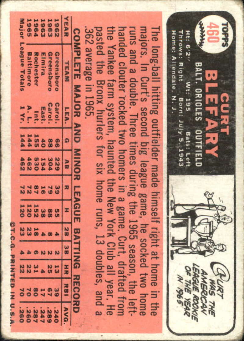 Pick Your Cards 1966 Topps Baseball Singles Set Break 1 (#266-516) - Picture 351 of 447