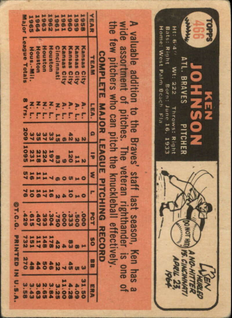 Pick Your Cards 1966 Topps Baseball Singles Set Break 1 (#266-516) - Picture 361 of 447